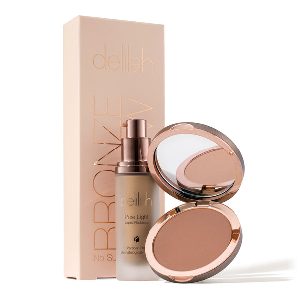 Collezione Bronze e Glow | Bronzer e illuminante liquido Pure Light